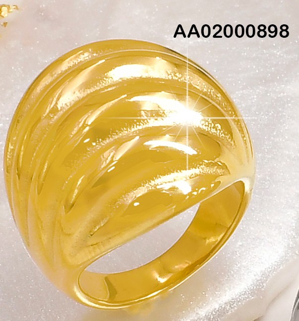 ANILLO DOR RAYAS HORIZONTAL RA345-305