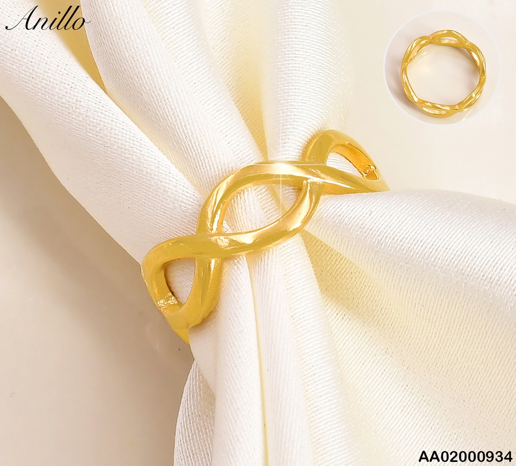 ANILLO DOR INFINITO RA429-305