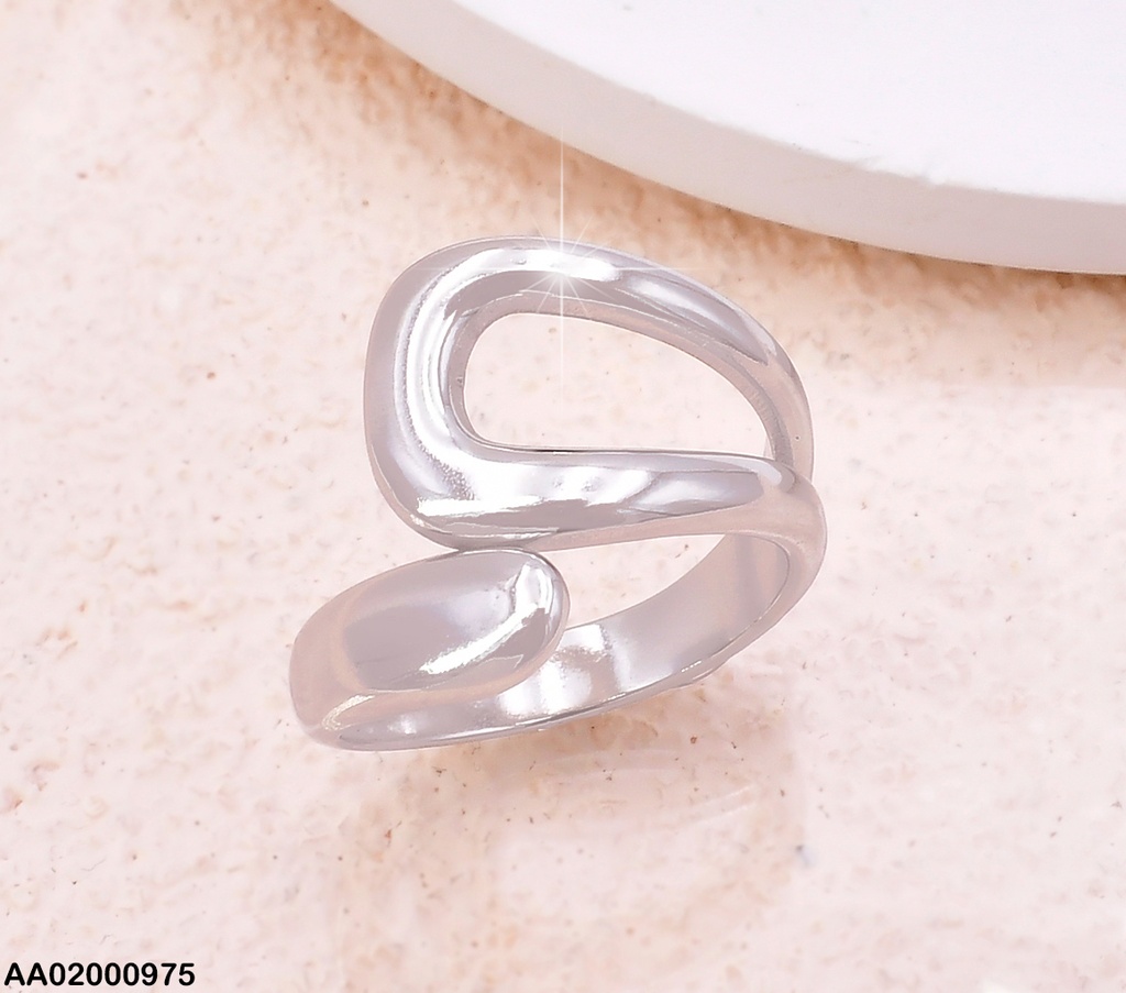 ANILLO PLAT. CROQUI GOTA HORIZ. RA524-311