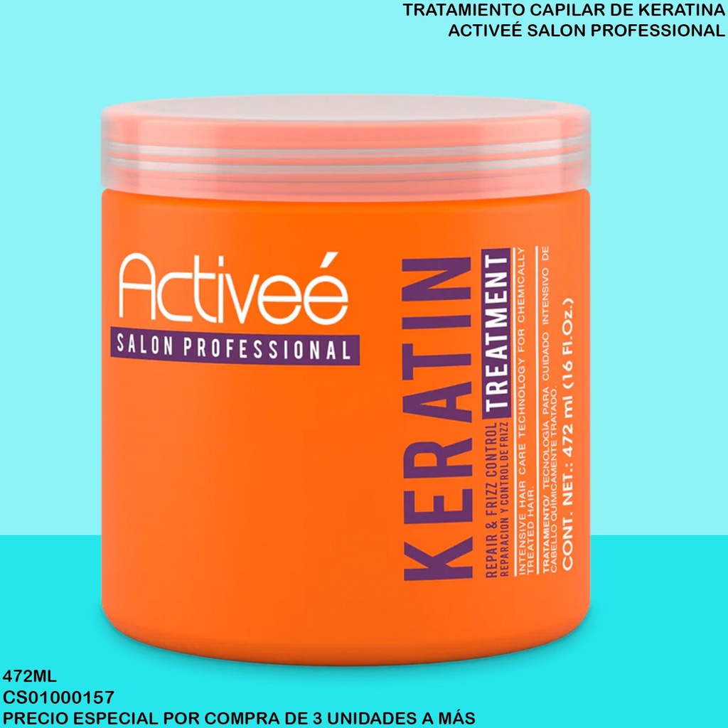 TRATAMIENTO ACTIVEE 16OZ KERATIN