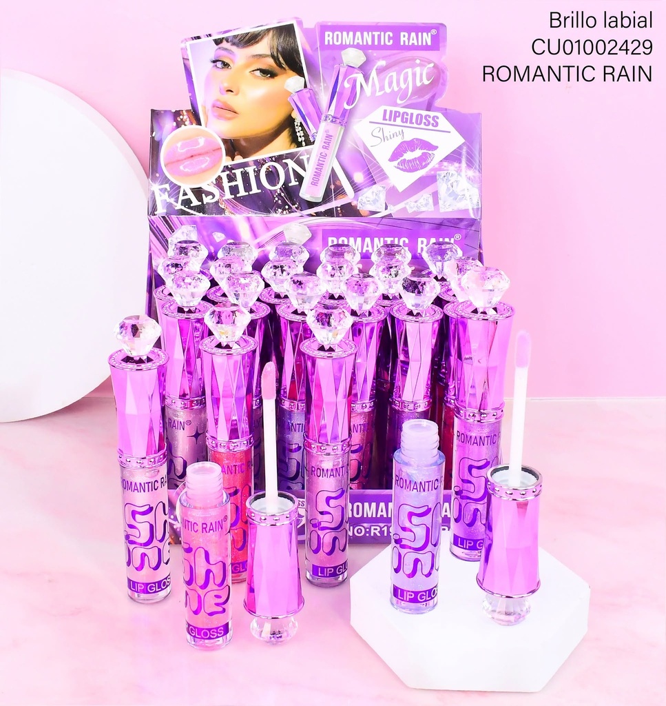 LIP GLOSS FASHION ROMANTIC RAIN R1965