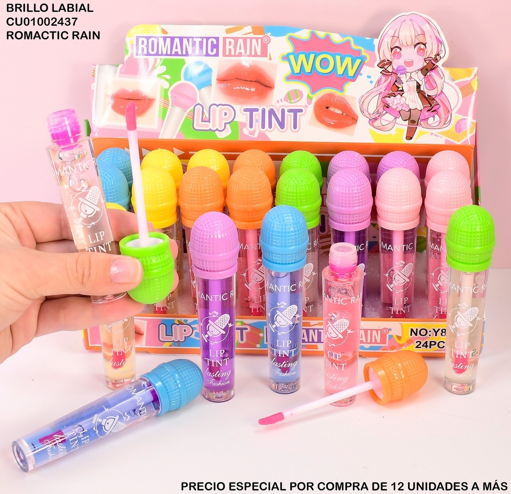 LIP GLOSS EN FORMA DE MICROFONO  Y898
