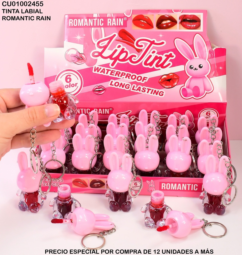 LABIAL / LLAVERO EN FORMA DE CONEJITO R1653