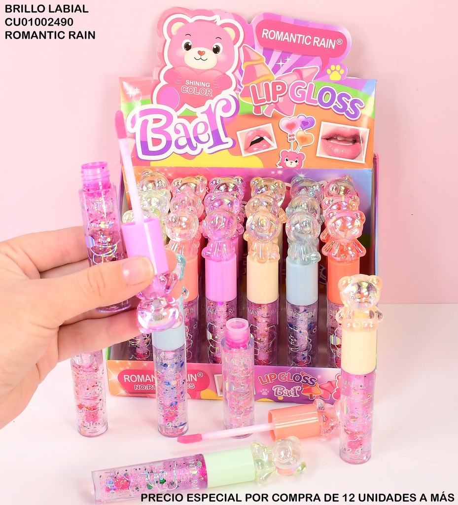 LIP GLOSS ROMANTIC RAIN OSITO R1916