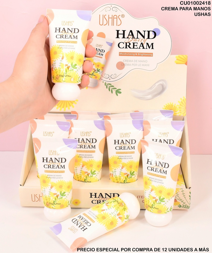 CREMA DE MANOS MARGARITA USHAS  HA385