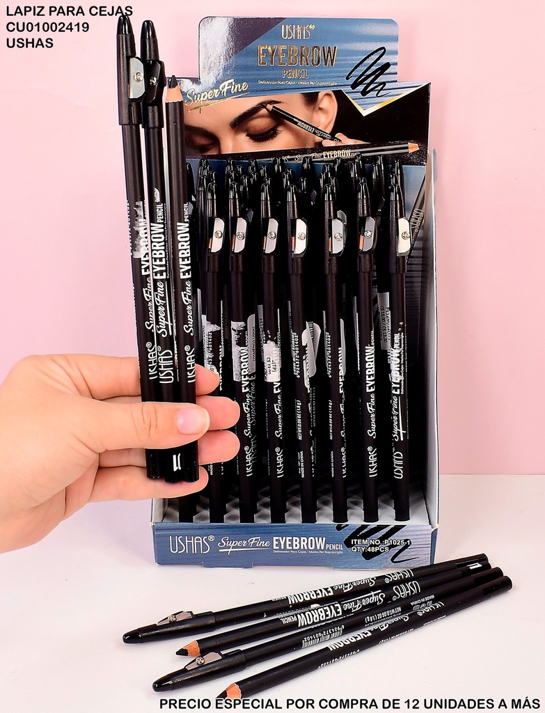 LAPIZ P/CEJAS C/SACA PUNTAS USHAS P1025-1