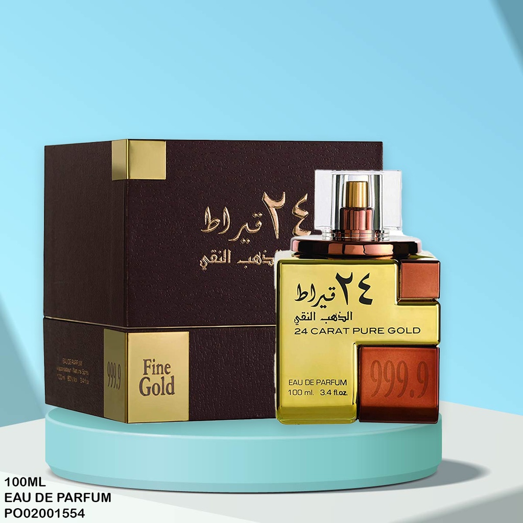 PERFUME 24 CARAT PURE GOLD EDP 100ML LATTAFA EDP