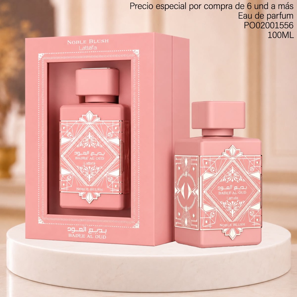 PERFUME ORIGINAL LATTAFA NOBLE BLUSH EDP 100ML