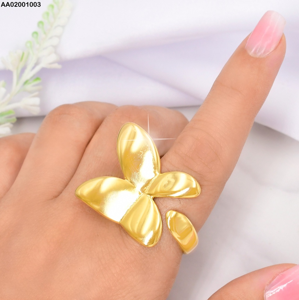 ANILLO AJUSTABLE PLACA GR. MARIPOSA 084305