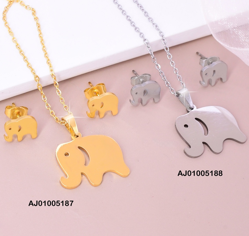 JUEGO DOR ELEFANTE EC. SA636-143