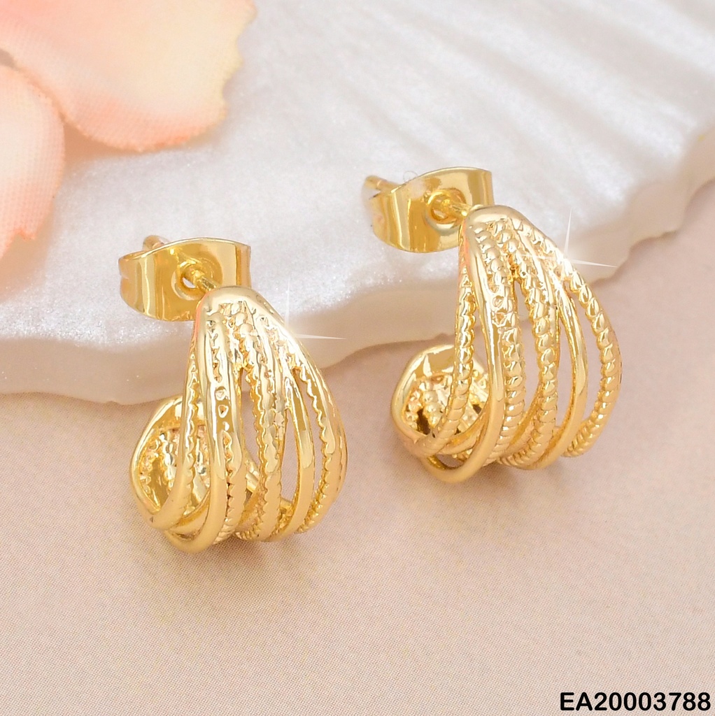 ARETES "C" TORNEADA EE1861-9