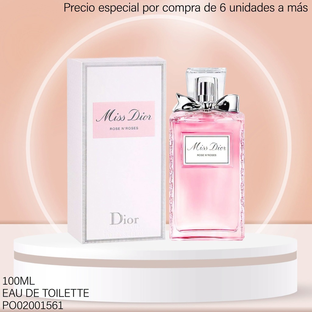 PERFUME MISS DIOR ROSE N´ROSES DIOR 100ML EDT