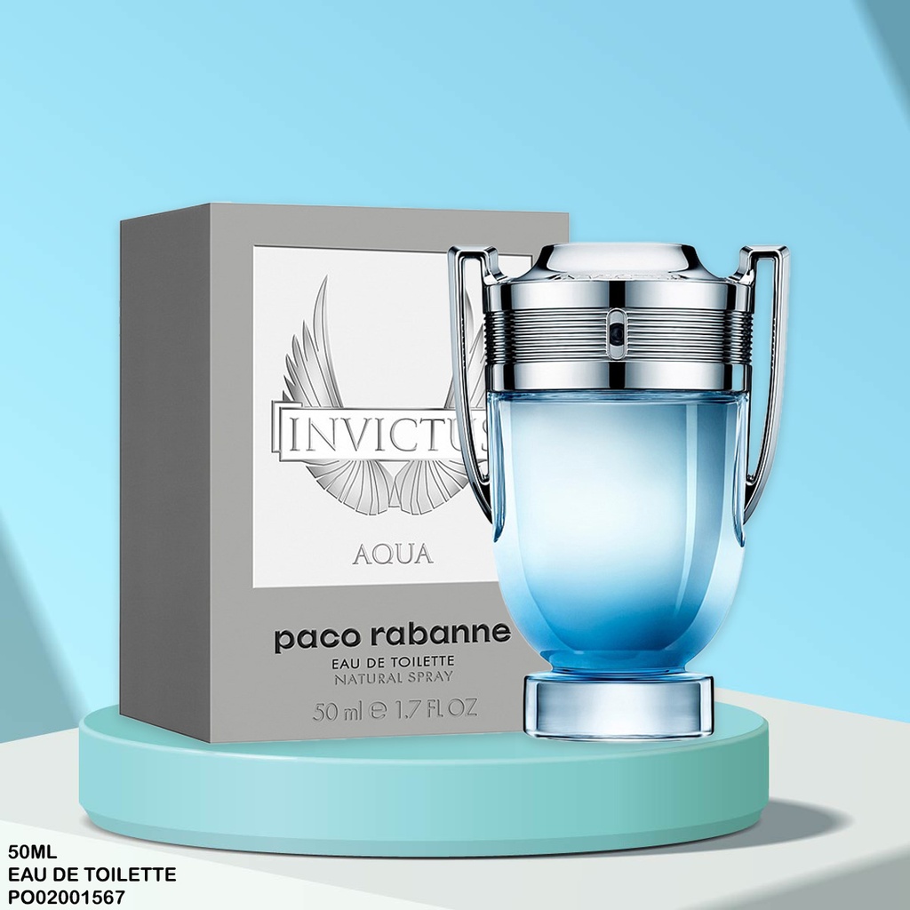 PERFUME INVICTUS AQUA MEN PACO RABANNE 50ML EDT