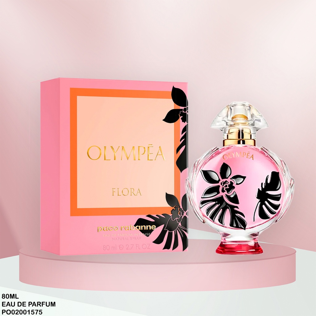PERFUME OLYMPEA FLORA PACO RABANNE EDP INTENSE 80ML