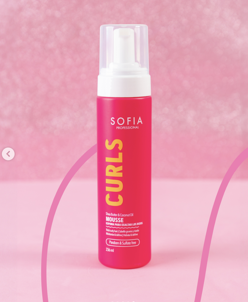 ESPUMA CURLS SOFIA PROF. 236ML S505AS