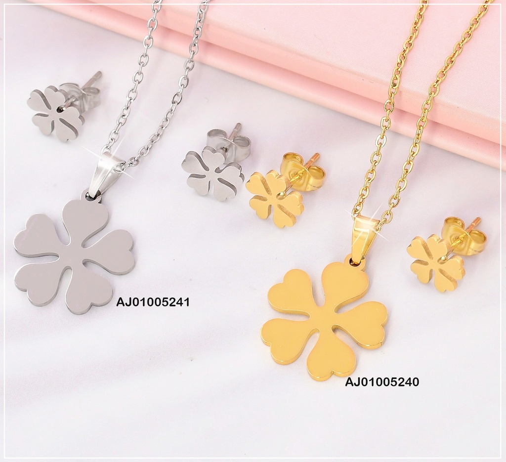 JUEGO FLOR PETALOS CORAZON SA746-143