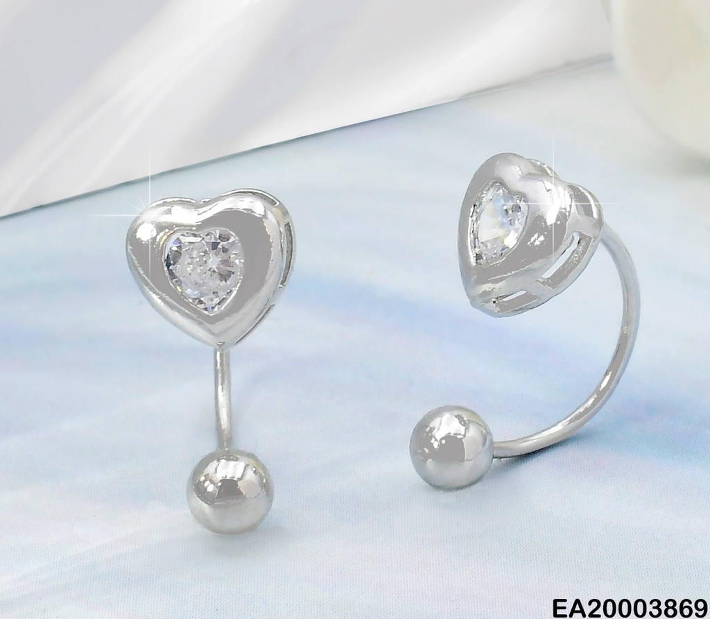 ARETES TELEFONO CORAZON/PELOTITAS D/P K4805-223