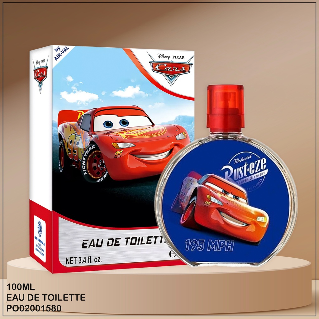 PERFUME INFANTIL CARS DISNEY EDT 100ML