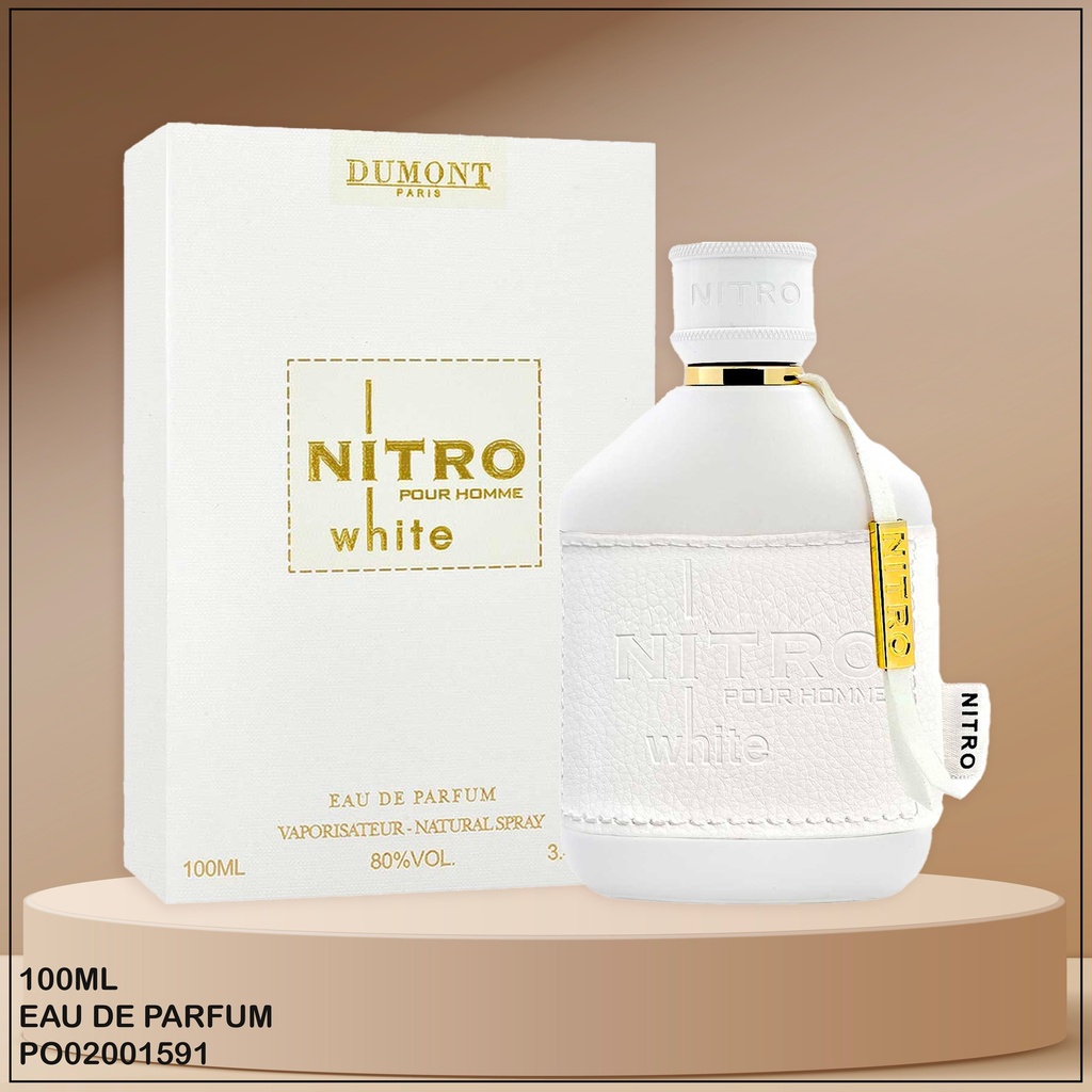 PERFUME NITRO POUR HOMME WHITE DUMONT EDP 100ML
