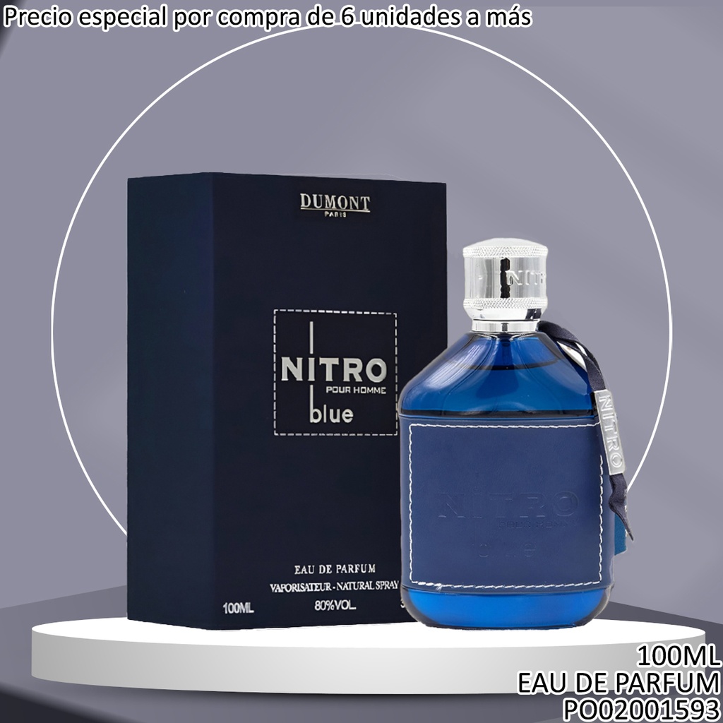 PERFUME NITRO POUR HOMME BLUE DUMONT EDP 100ML