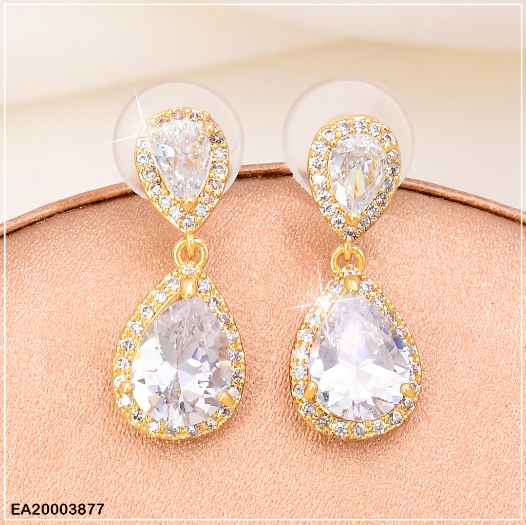 ARETES GOTAS ZIRC.PQ-MD C/BORDES ZIRC.K248
