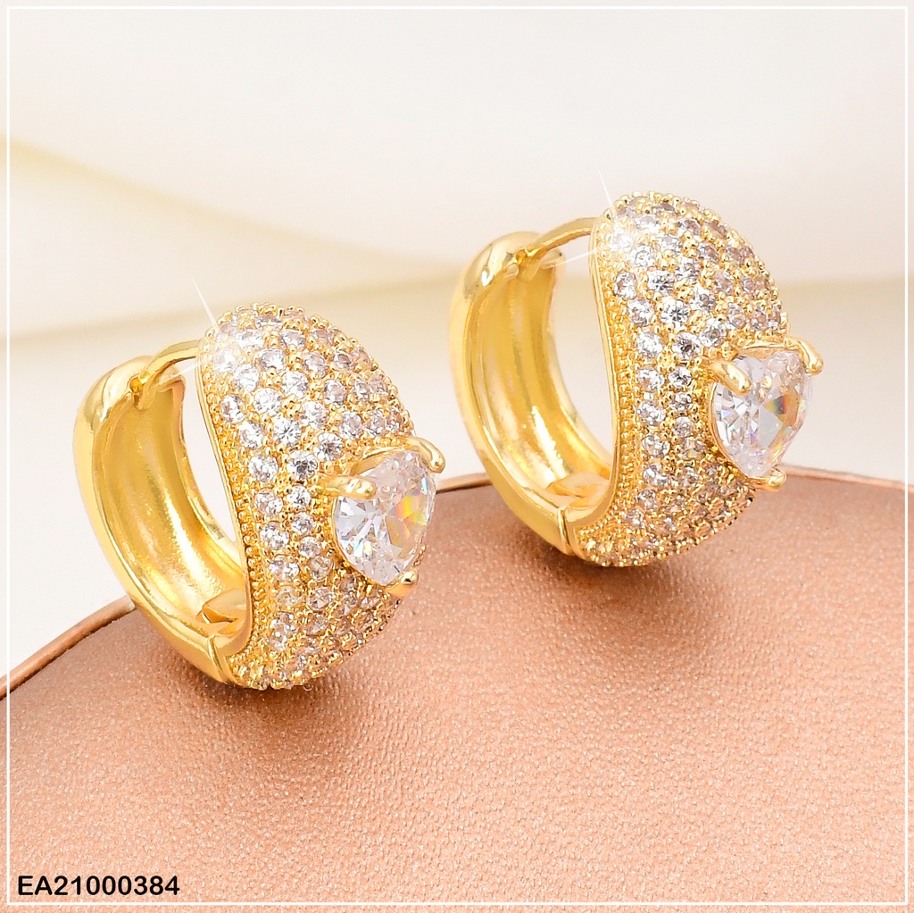 ARGOLLAS ZIRCONIAS C/ZIRCONIA CORAZON K2134