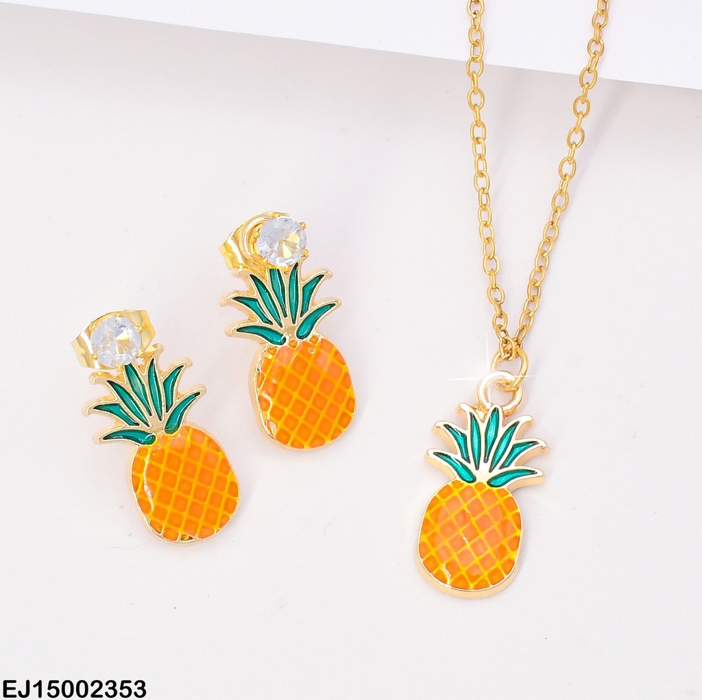 JUEGO DOR PIÑA /ZIRC RD CRISTAL SE817-5