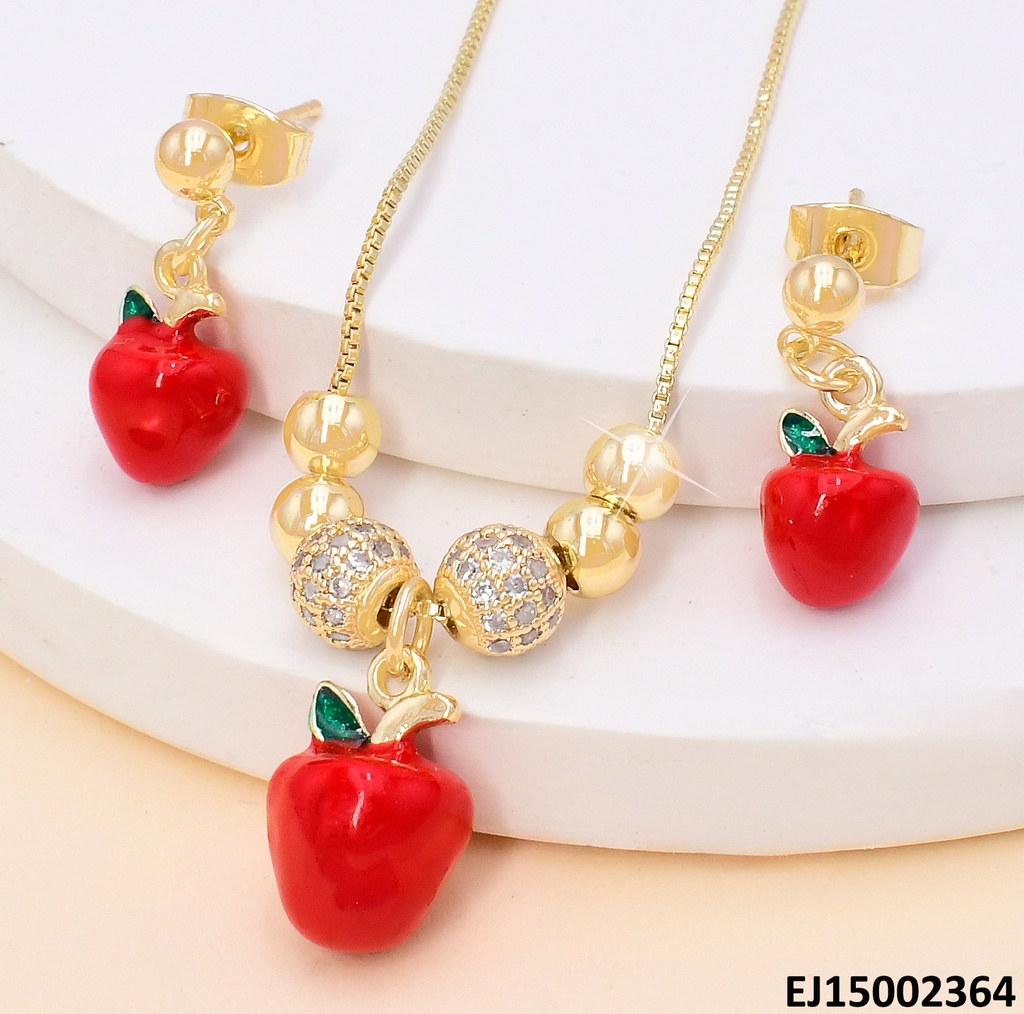 SET MANZANAS ESF. DOR LISAS/ZIRC SE844-9/F9114-212
