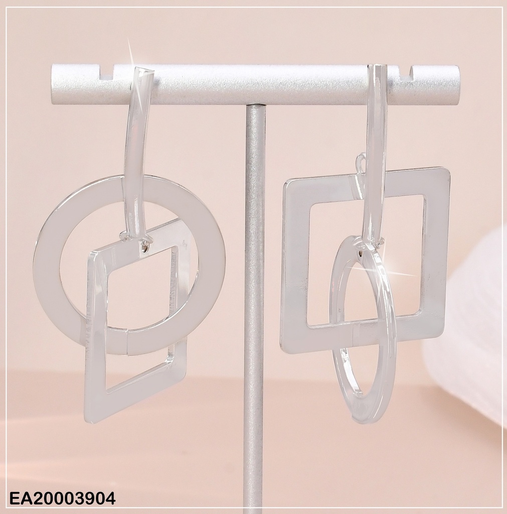 ARETES PLAT. BARRITA/CROQUI CUADRO/CIRCULO EE1999