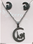 JUEGO PLAT.MEDIA LUNA/EIFFEL/PAREJA SA783-143 EC.