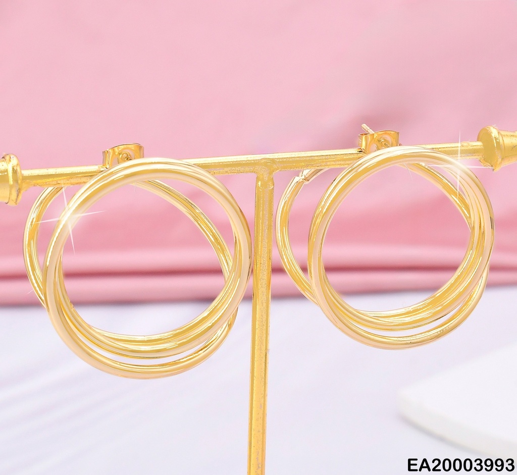ARETES TRIPLE CIRCULO ESPIRAL EE1992/F8259