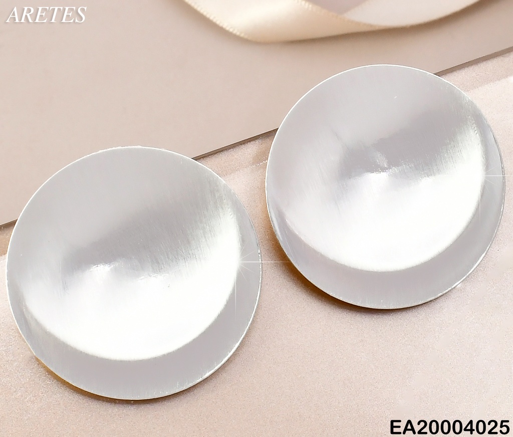 ARETES DOBLE CIRCULO PLAT EE2091-301