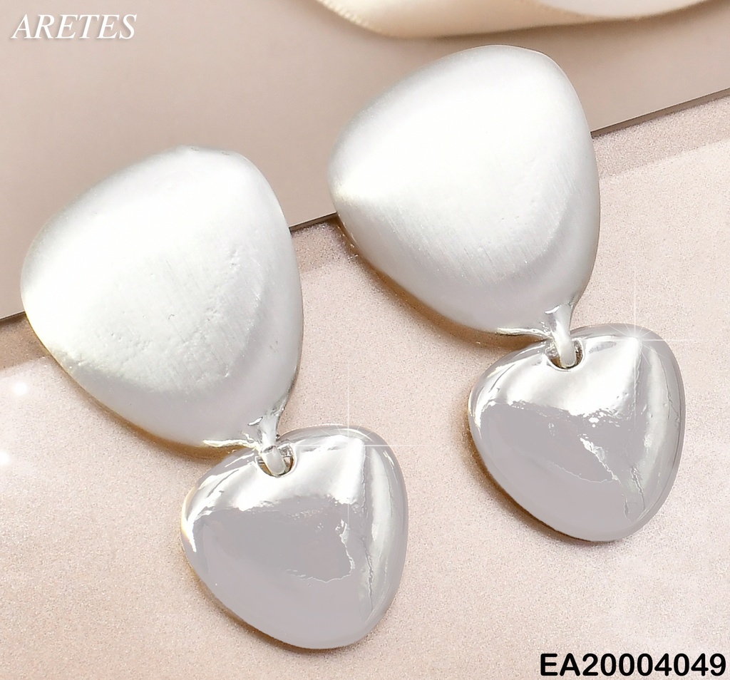 ARETES PLAT TRIANGULOS INVERTIDOS EE2187-301