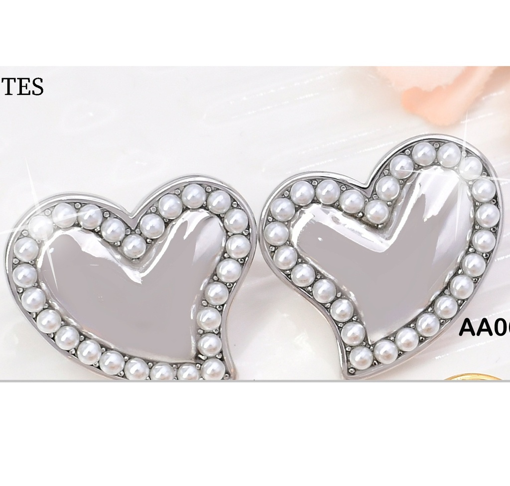 ARETESPLAT.CORAZON C/PERLITAS BORDE  VD085026-113