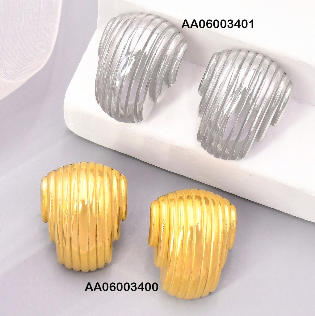 ARETES PLAT. LINEAS VERT. DIF.LARGOS VD085043-113