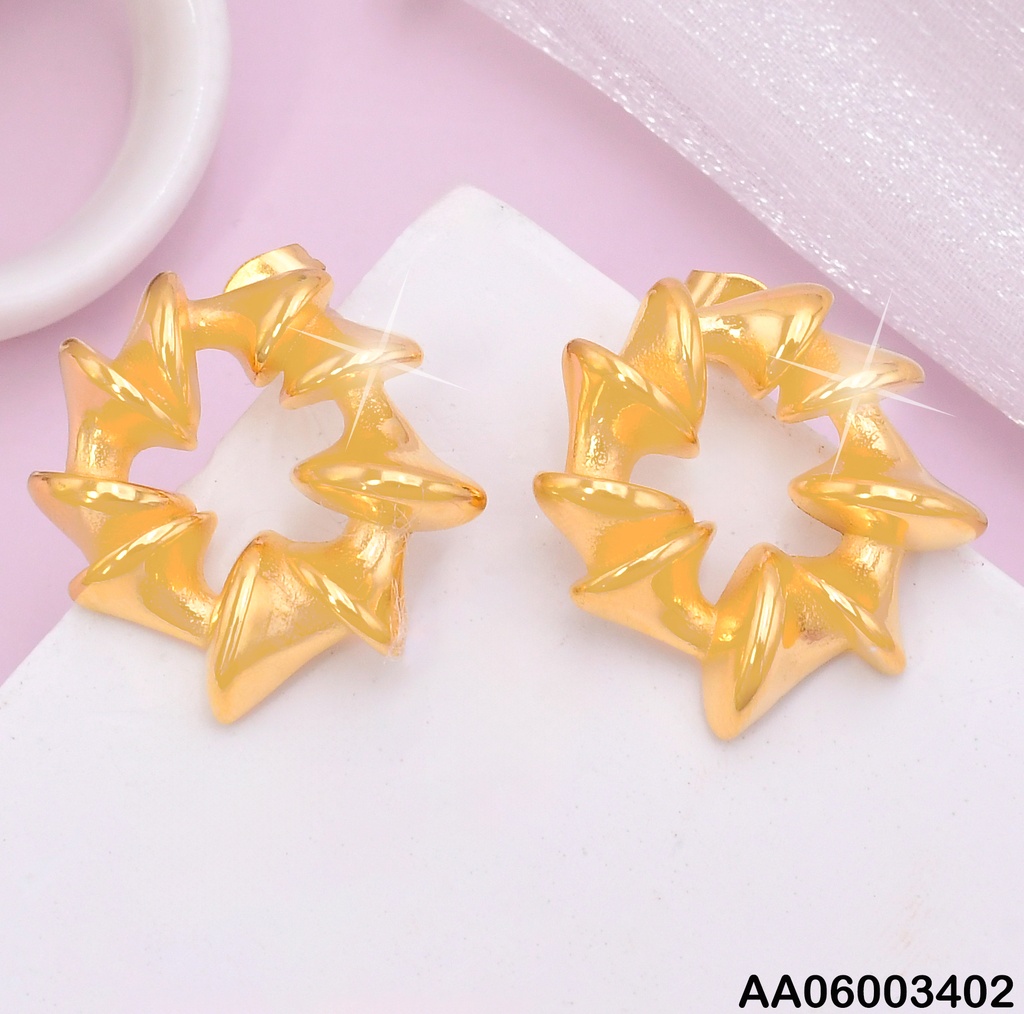 ARETES DOR ESTILO GUIRNALDA VD084491-113