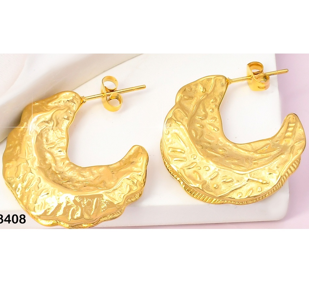 ARETES MEDIA LUNA DOBLE GRAB. VD084478-113