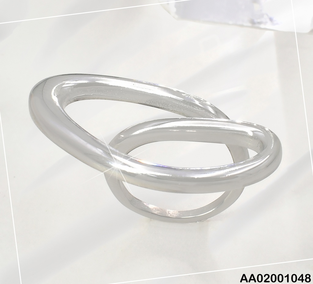 ANILLO PLAT. "G" ACHATADA VD084988-113
