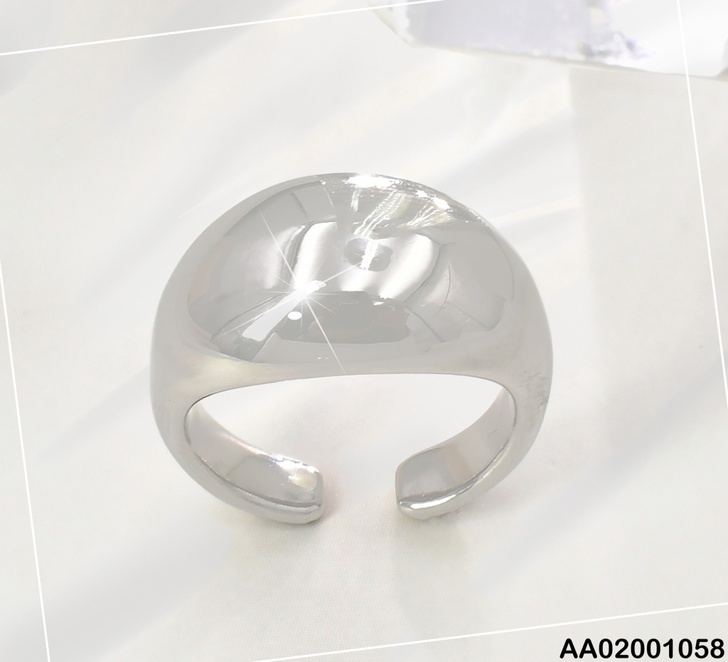 ANILLO AJUST PLATEADO INFLADO RA274-305