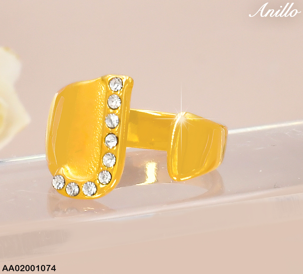 ANILLO DOR ZIRC LETRA"J" RA523-305