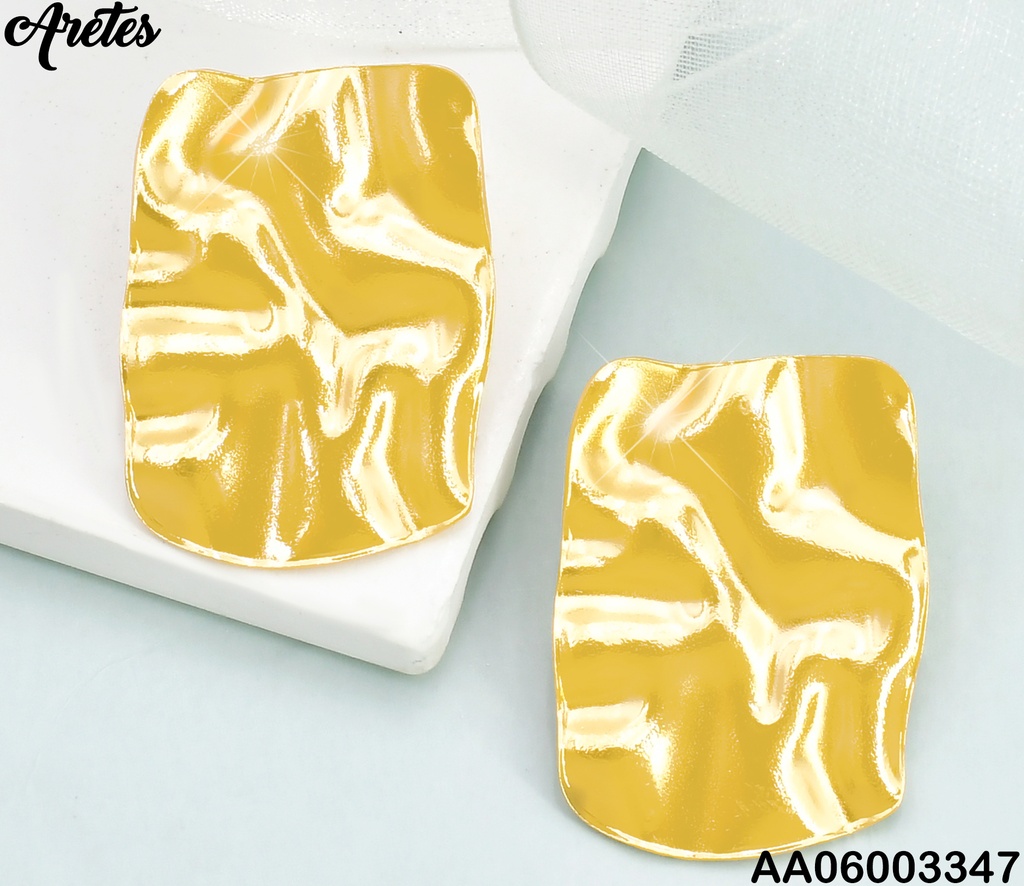 ARETES RECTANGULO C/PLIEGUES EA1149-270