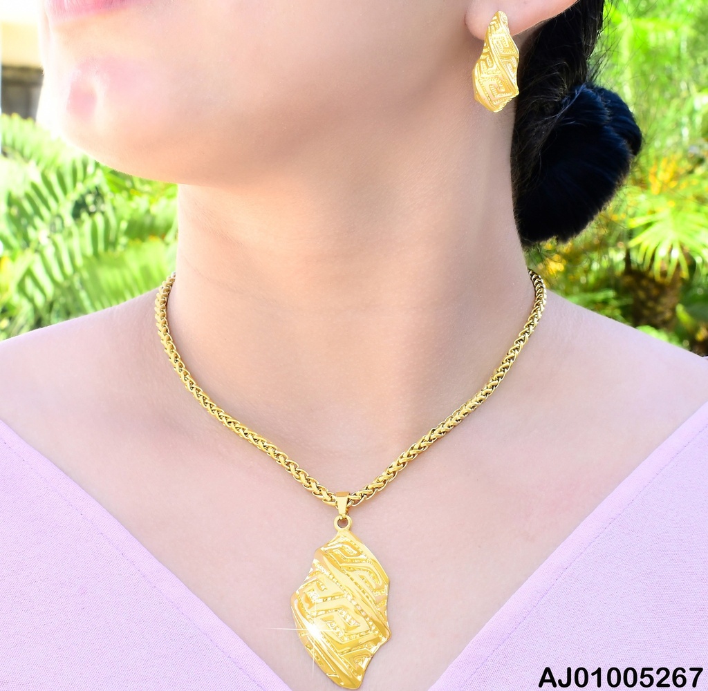 JUEGO DORADO GRAB. DIAGONALES SA596-45