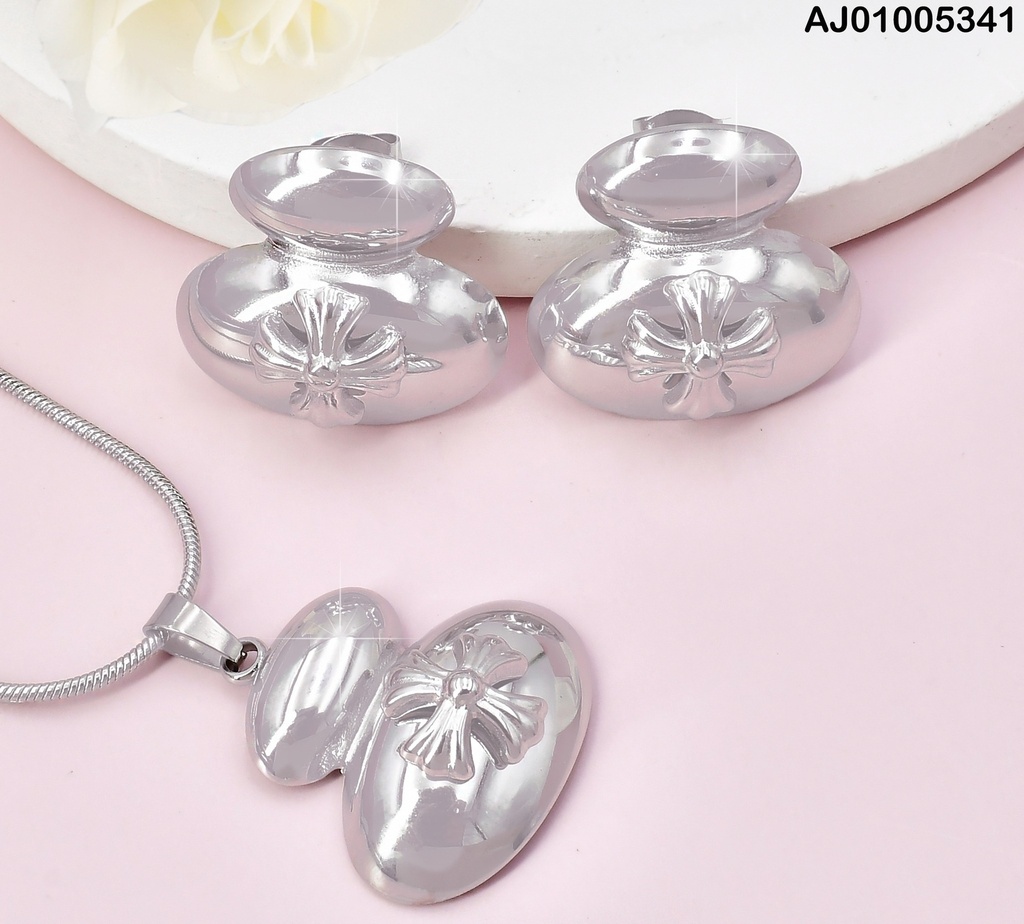 JUEGO PLAT.DOBLE OVALO HORIZ C/CRUZSA941-45