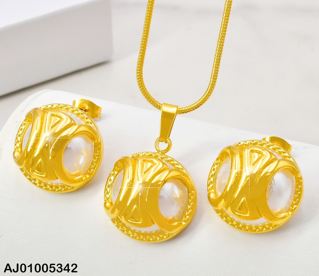 SET PERLA BLANCA C/MASCARA SA942-45