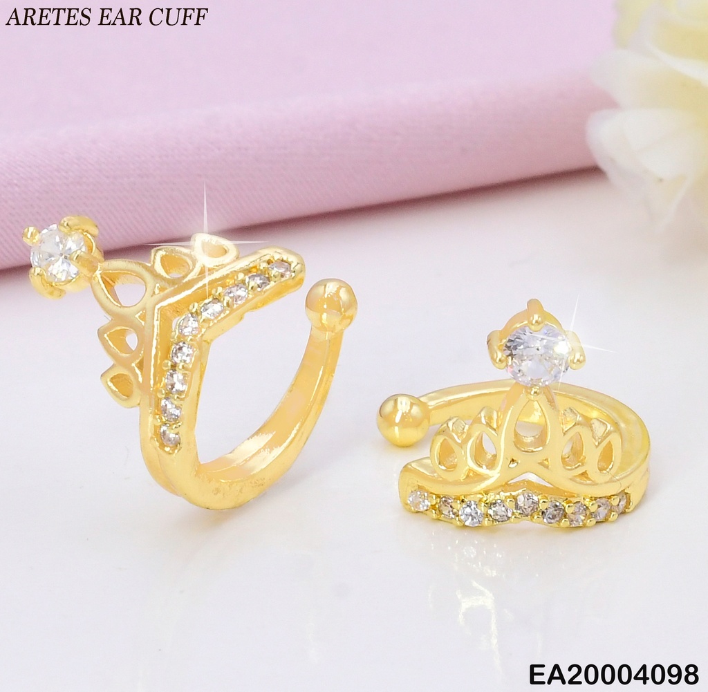 ARETES EAR CUFF CORONA C/ZIRC. EE2059-284