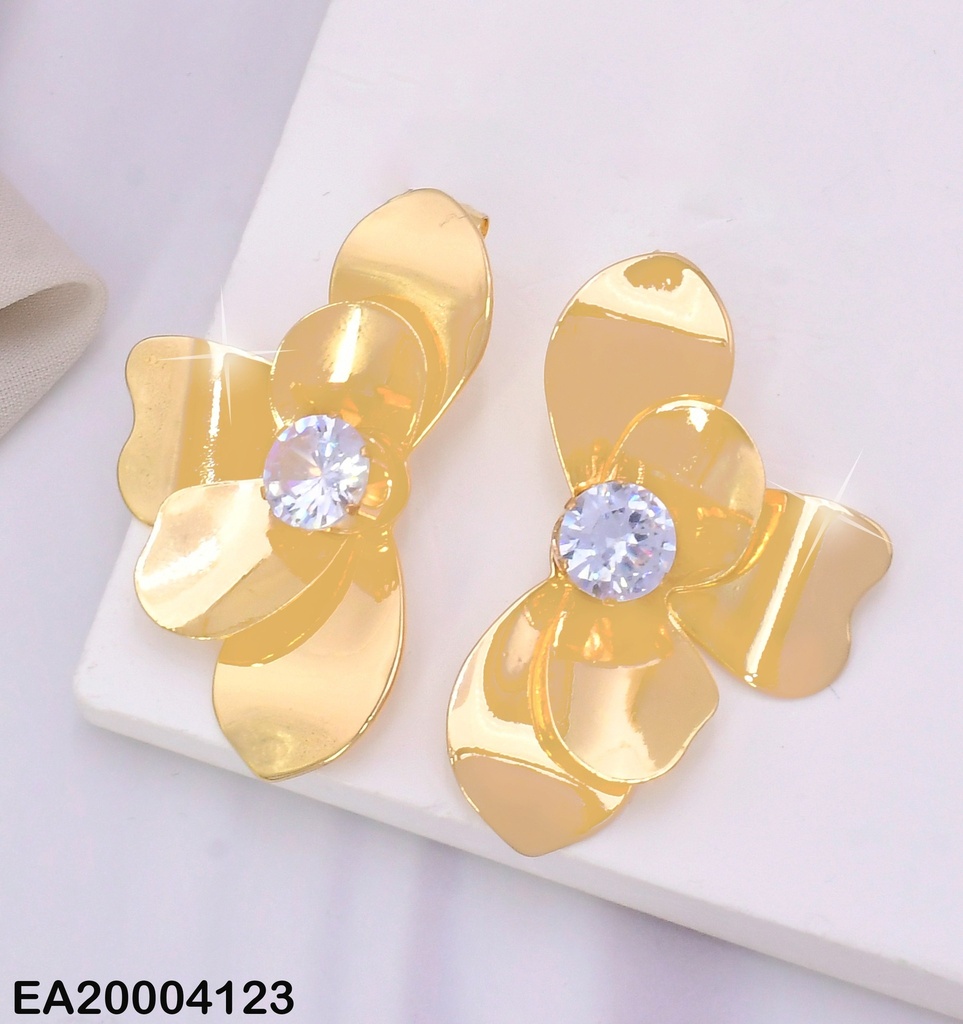 ARETES DOR MEDIA FLOR /ZIRC CENTRO EE2142-301
