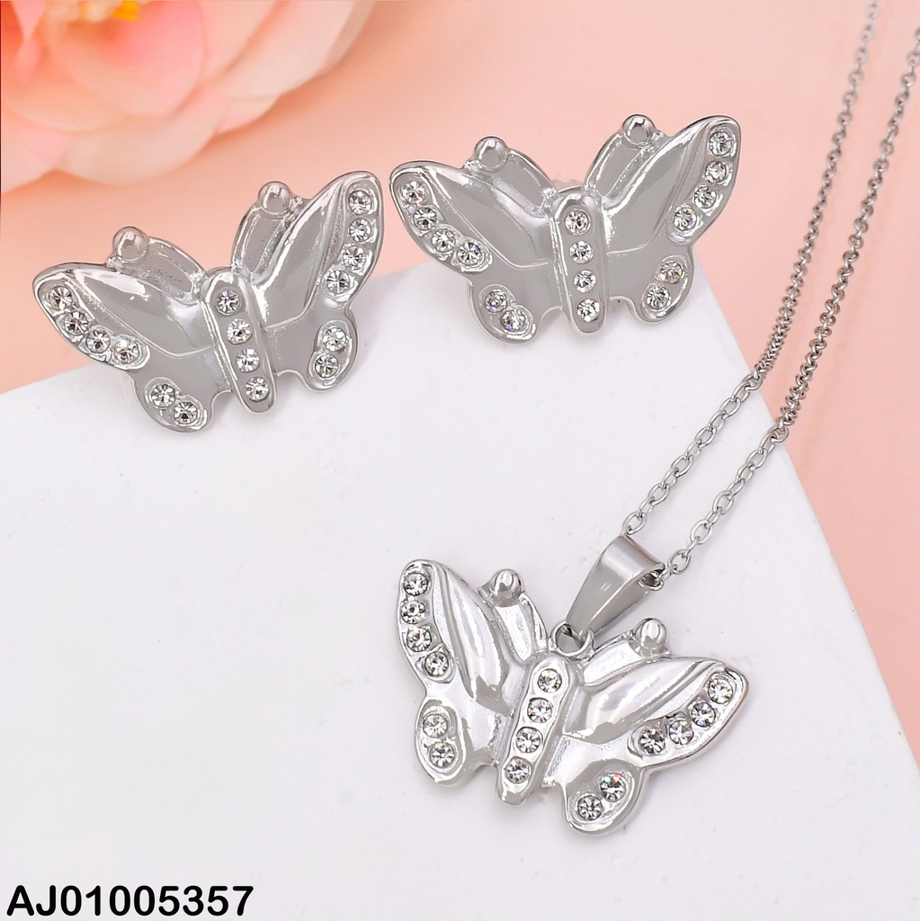 SET PLAT MARIPOSA ZIRC SA957-45