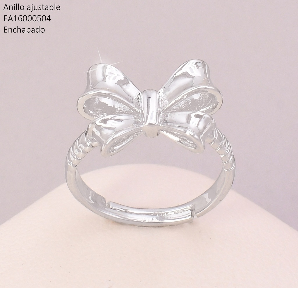 ANILLO PLATEADO LAZO RE135-9
