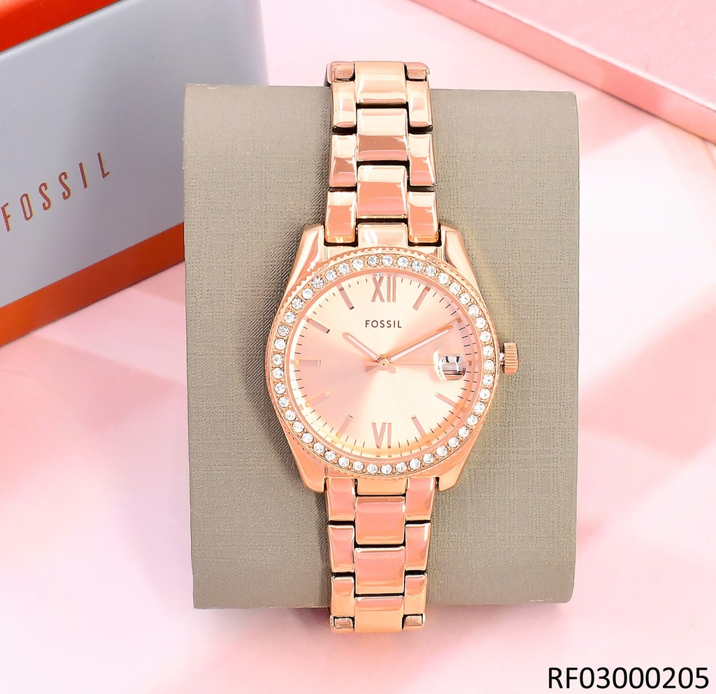 RELOJ FOSSIL DAMA METALICO ROSE GOLD ES4318