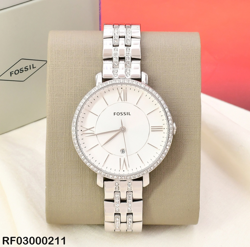 RELOJ FOSSIL DAMA METALICO PLATEADO/ZIRC.ES3545